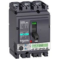 Автоматический выключатель 3П MIC6.2E-M 100A NSX100HB1 (75кА при 690B) | код. LV433317 | Schneider Electric 